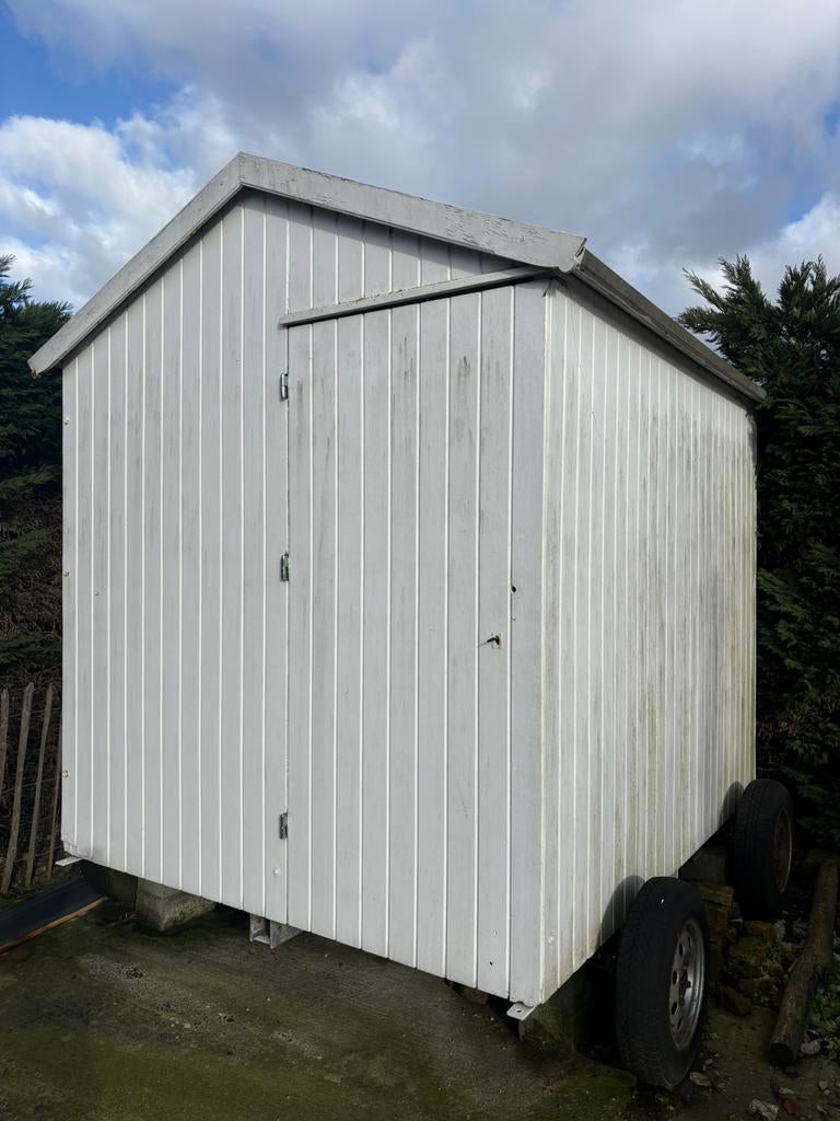 Strandcabine op wielen, Enlèvement