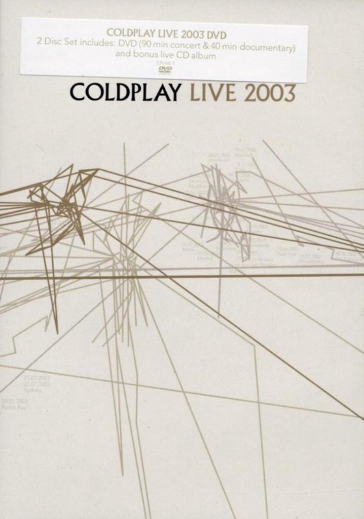 Coldplay Live 2003 -  ( dvd + cd ), Enlèvement ou Envoi, Musique et Concerts