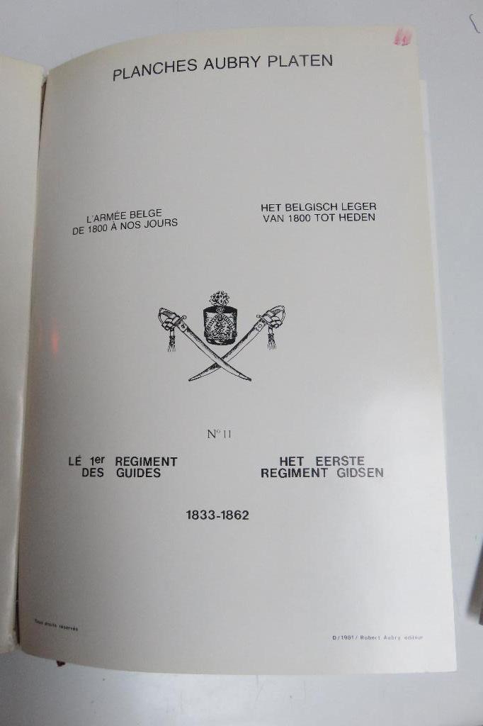 Planche Robert Aubry, Collections, Enlèvement ou Envoi, Armée de terre, Livre ou Revue