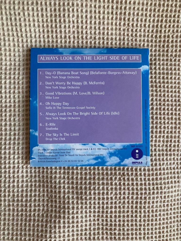 Always look on the light side of life Milka Leo CD, Enlèvement ou Envoi, Comme neuf