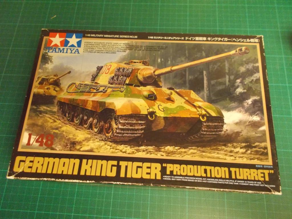 modelbouw 1/48 tank 3x, Ophalen, Zo goed als nieuw, Tamiya, Tank