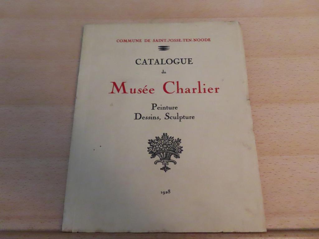 Catalogue du Musée Charlier Peinture, Dessins, Sculpture Co, Charlier, Peinture et dessin, Enlèvement ou Envoi, Utilisé