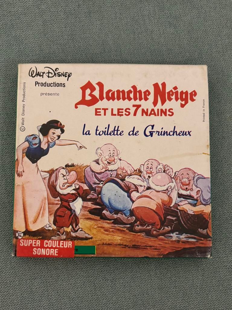 Film 8mm Blanche neige Disney, Collections, Enlèvement ou Envoi, Comme neuf, Film