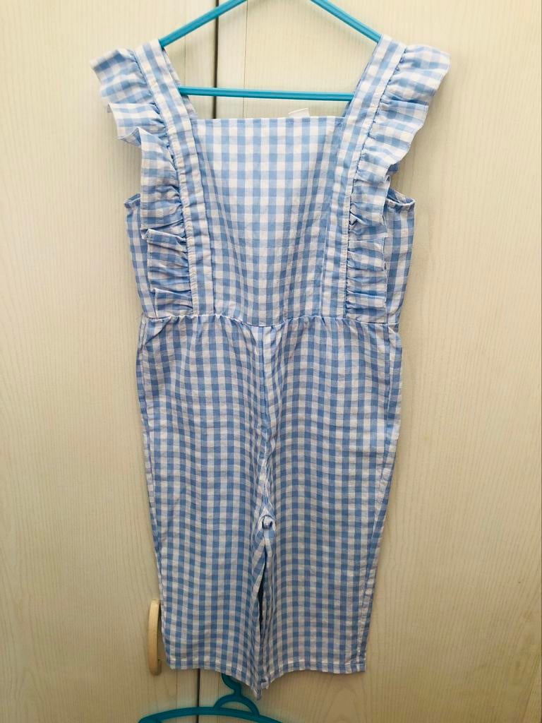Leuk broekpak in heel goede staat, maat 110, Pantalon, Shein, Comme neuf, Enlèvement