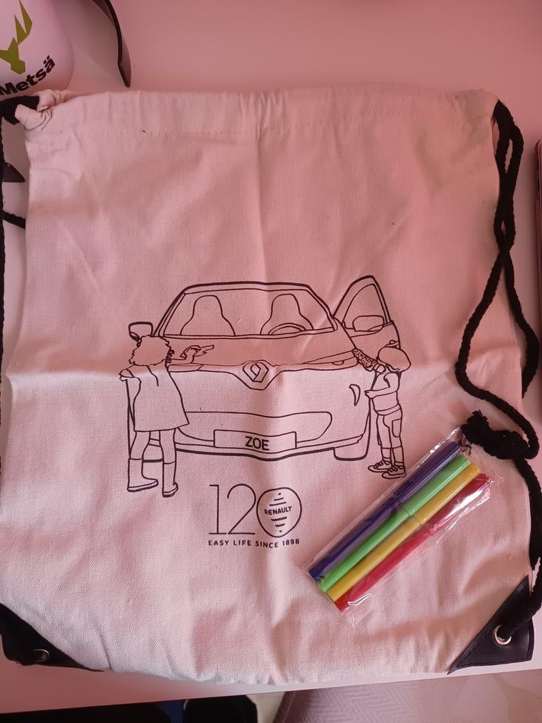 Stoffen tas in kleur voor kinderen, Ophalen of Verzenden, Nieuw