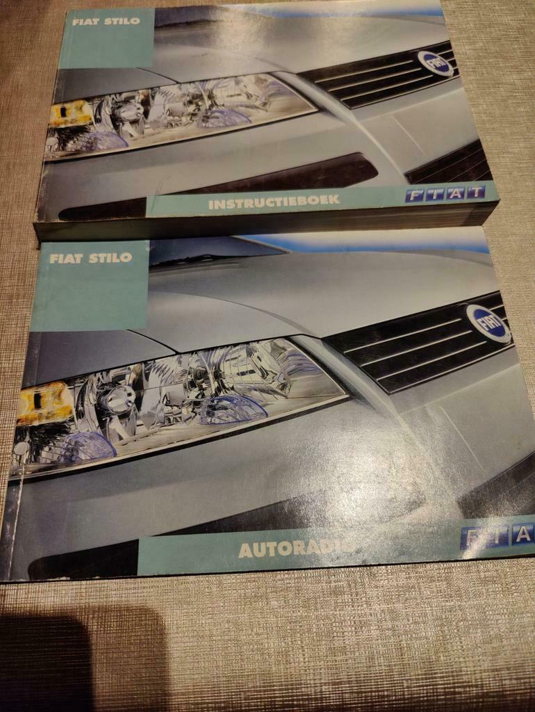 FIAT STYLO Instructieboekje, Ophalen of Verzenden