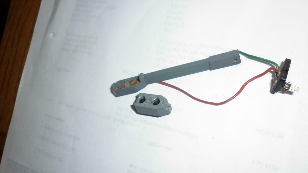 Märklin Mât avec interrupteur pour 7044, Analogique, Enlèvement ou Envoi, Courant alternatif, Rails