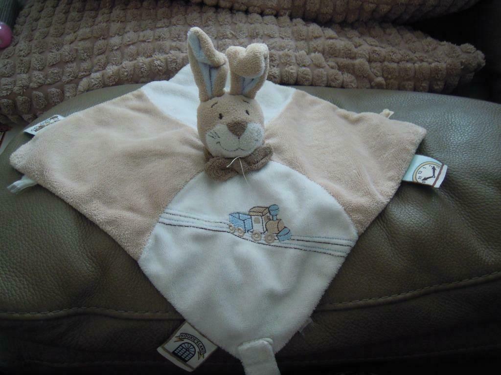 knuffeldoekje noukie,s konijn, Ophalen of Verzenden, Zo goed als nieuw, Konijn