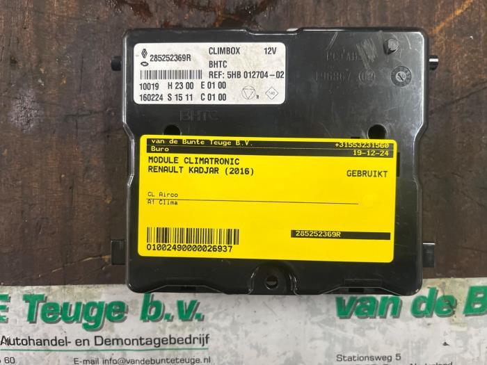 Module climatronic van een Renault Kadjar, Ophalen of Verzenden, 3 maanden garantie, Gebruikt, Renault