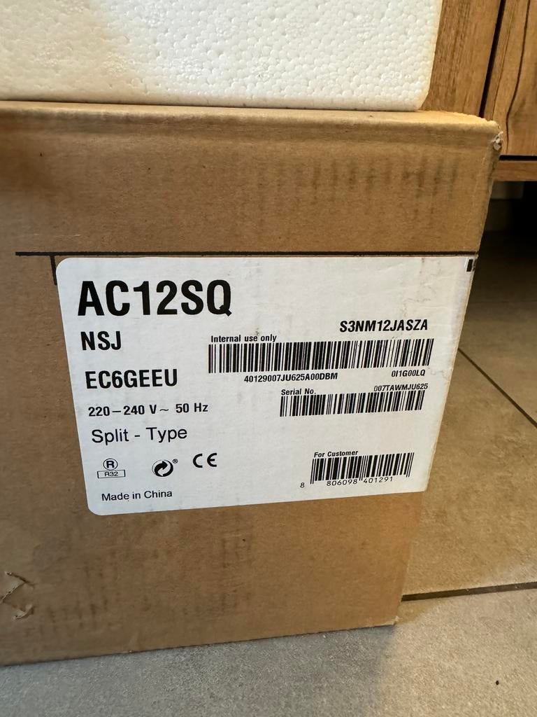 Verschillende airco’s nieuw, Elektronische apparatuur, Ophalen, Nieuw, Wandairco, Afstandsbediening