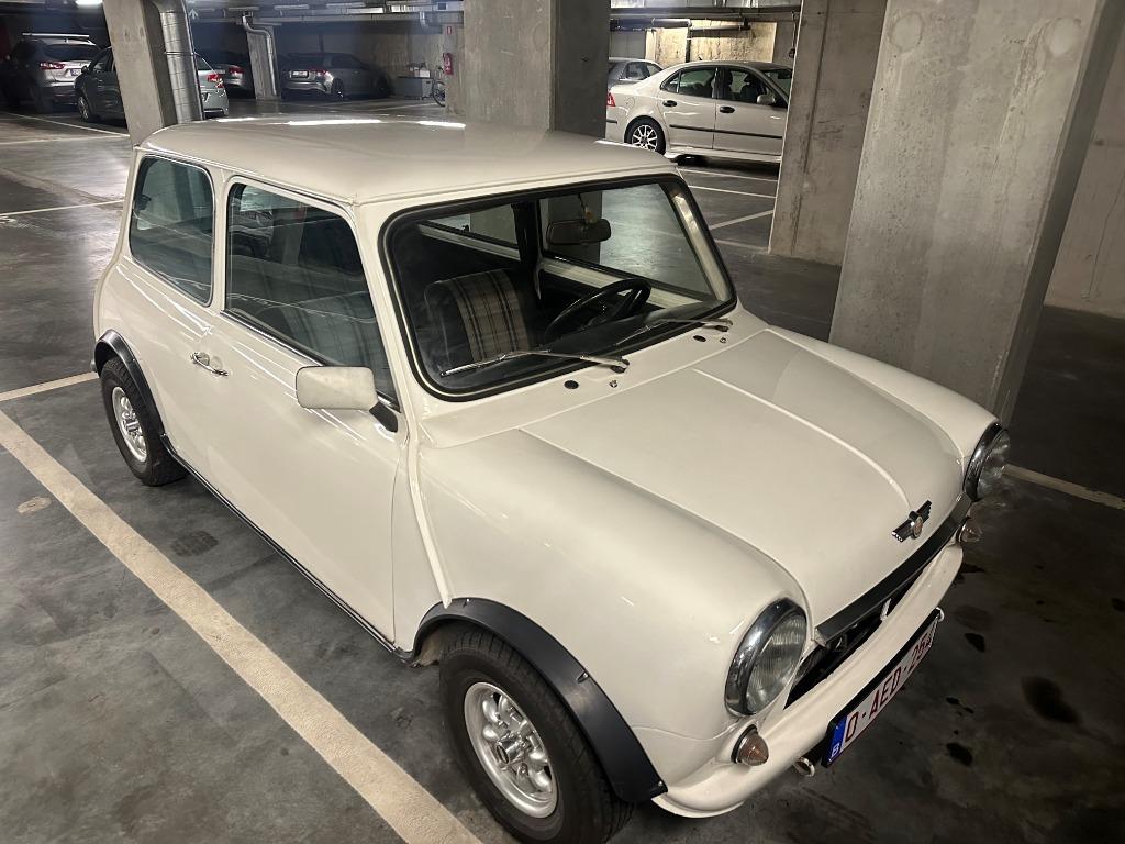 mini cooper, 4 zetels, Stof, Zwart, Wit