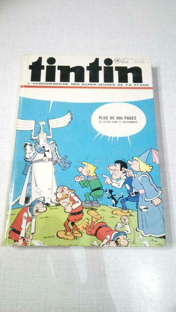 RECUEIL DU JOURNAL TINTIN N139, Enlèvement ou Envoi, Journal