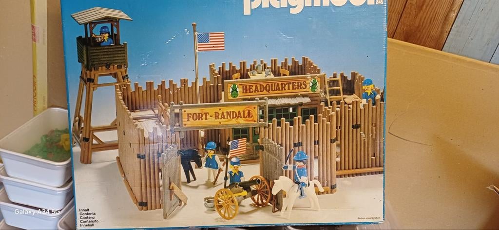 Playmobil fort Randall 3419 1ere version, Enlèvement ou Envoi