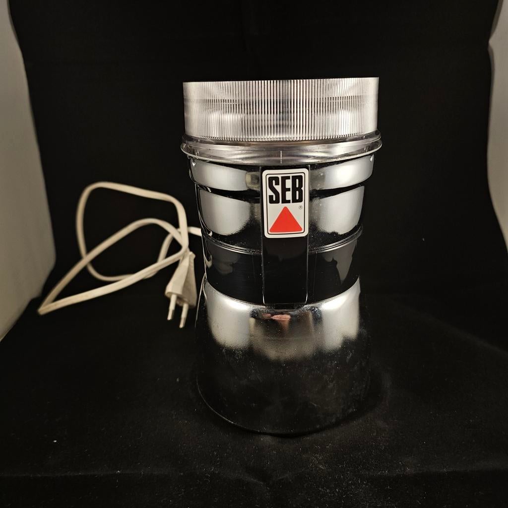 Vintage koffiemolen Seb Chroom, Ophalen of Verzenden, Zo goed als nieuw