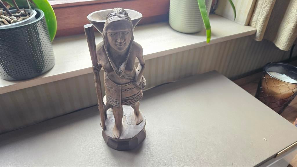 Ethnisch houten beeld, Ophalen of Verzenden