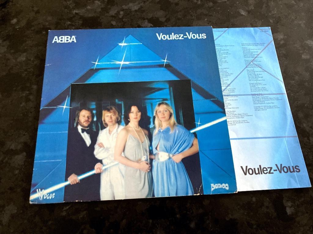 Vinyl Abba - Voulez-Vous, Cd's en Dvd's, Ophalen of Verzenden, Gebruikt, 12 inch
