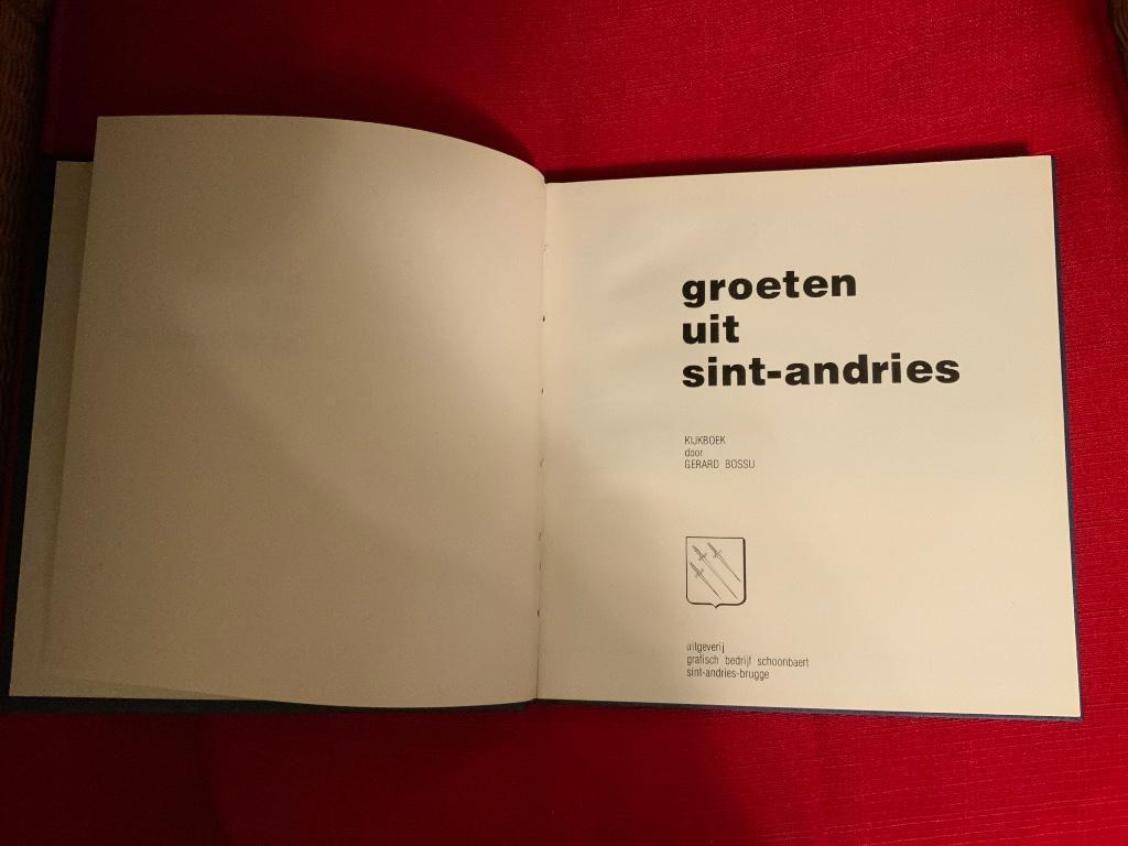 Sint-Andries Brugge, Boeken, 14e eeuw of eerder, Gerard Bossu, Ophalen of Verzenden, Zo goed als nieuw