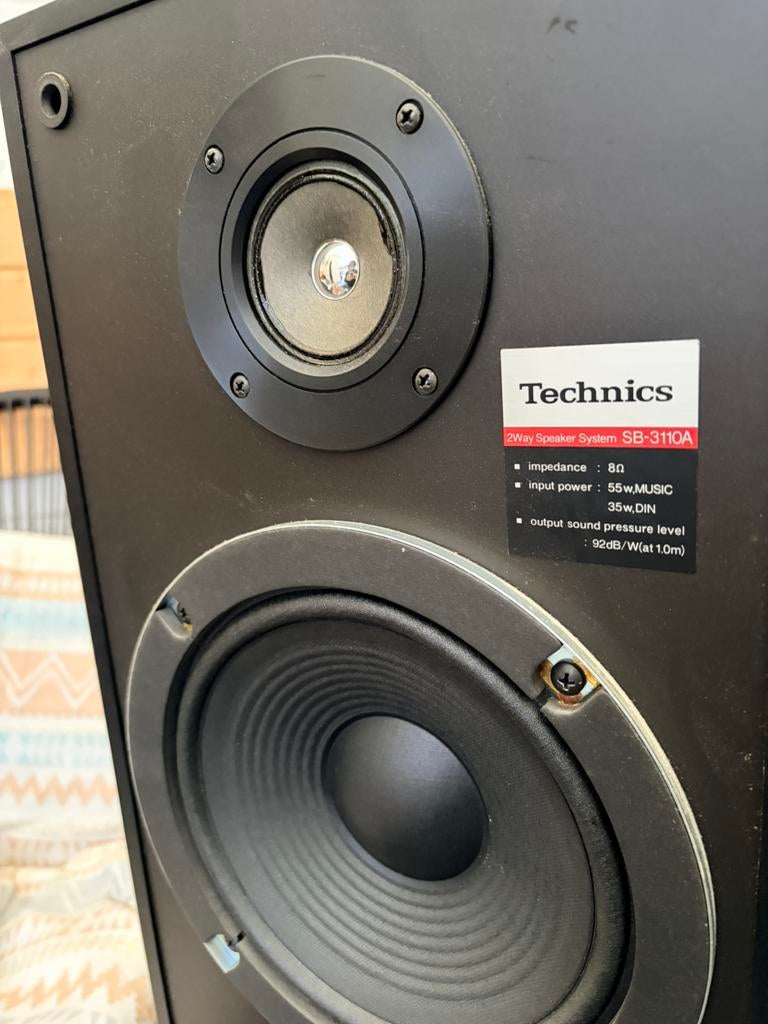 Technics, Audio, Tv en Foto, Luidsprekerboxen, Zo goed als nieuw, Ophalen