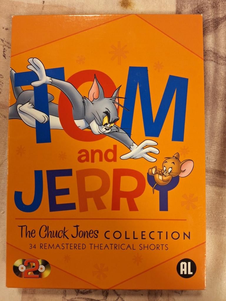 Tom & jerry the chuck jones collection, Cd's en Dvd's, Tekenfilm, Boxset, Ophalen of Verzenden, Zo goed als nieuw