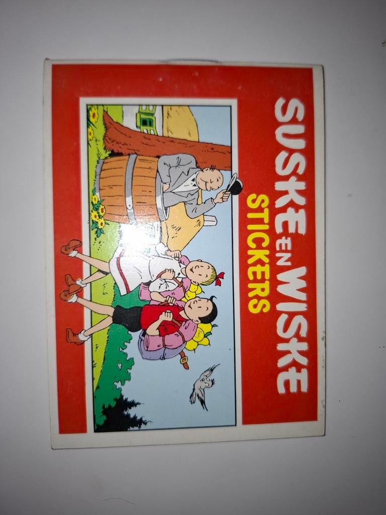 Suske et Wiske : autocollants, Envoi, Bob et Bobette, Comme neuf