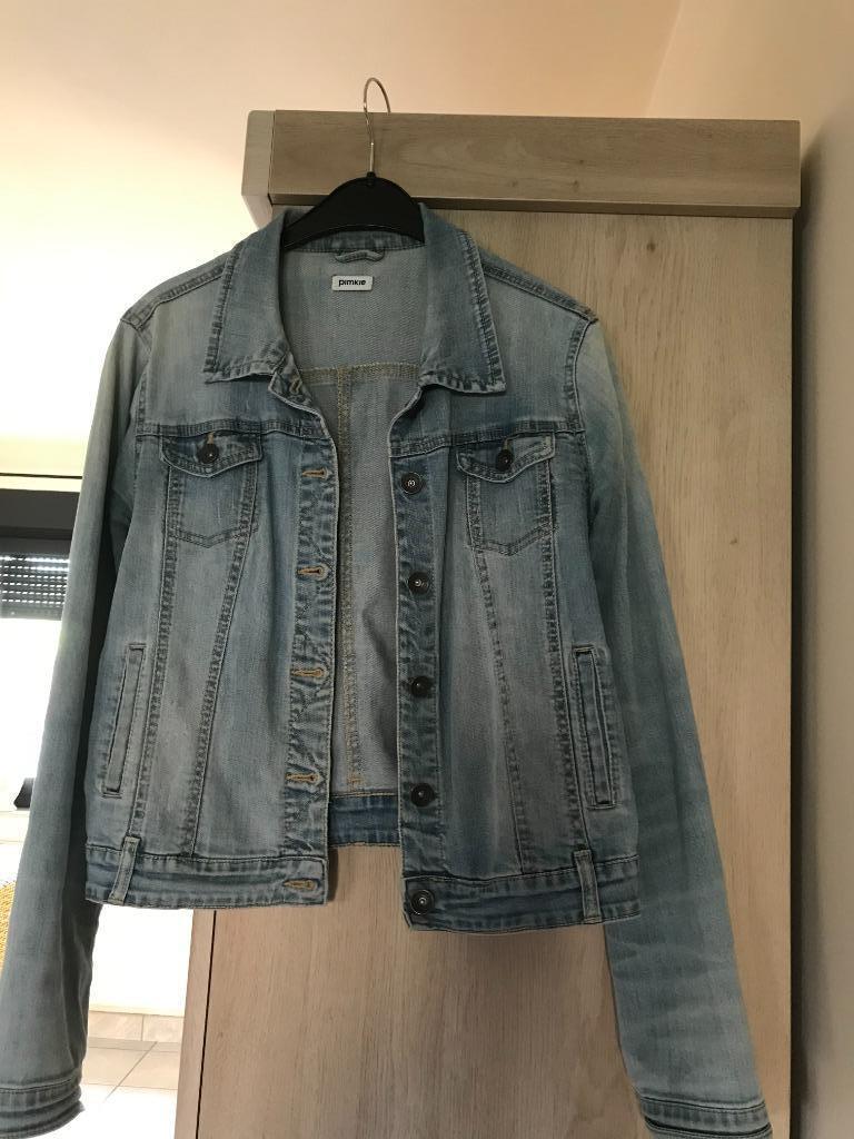 Veste en jeans, Enlèvement ou Envoi, Taille 36 (S), Comme neuf, Pimkie