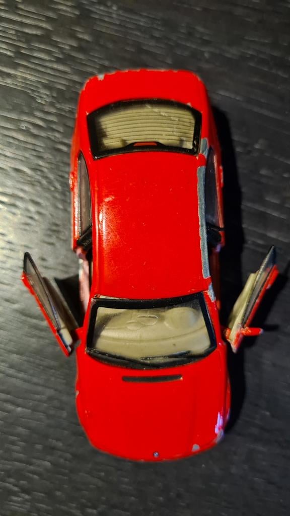 BMW 328 rode stalen auto, Hobby en Vrije tijd, Ophalen of Verzenden, Gebruikt, Auto, Overige merken