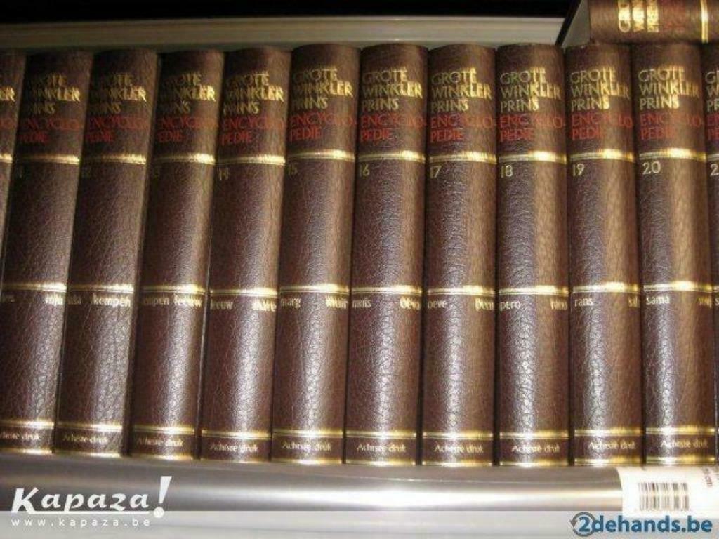 Grote Winkler Prins Encyclopedieën - 8ste druk, Enlèvement, Comme neuf, Général, Série complète