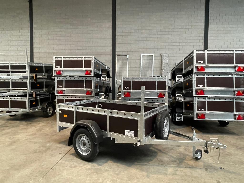 Goedkoopste aanhangwagen  - ongeremd 750kg, Ophalen of Verzenden, Nieuw