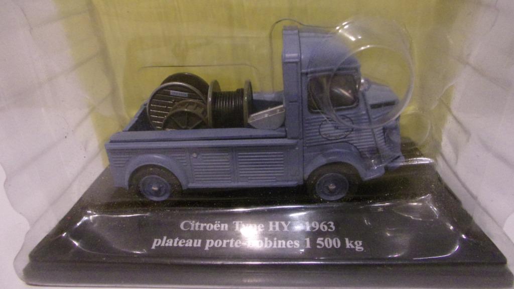 CITROËN HY 1963.PORTE BOBINES.HACHETTE 1/43 NEUF SCELLE, Hobby & Loisirs créatifs, Enlèvement ou Envoi, Neuf, Voiture, Autres marques