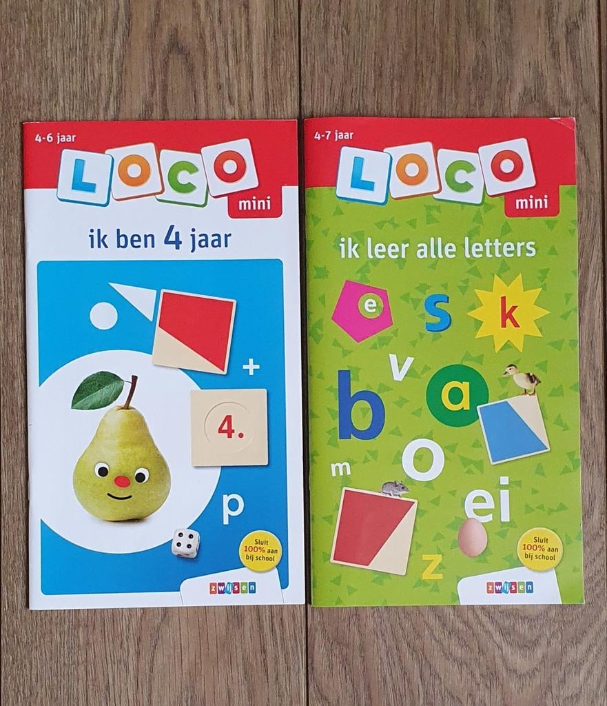 2 boekjes Loco Mini, Kinderen en Baby's, Ophalen