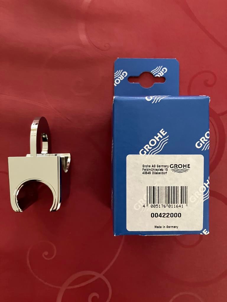 Nieuw Grohe 00422000 handdouche houder onderdeel chroom, Doe-het-zelf en Bouw, Sanitair, Ophalen of Verzenden, Nieuw, Chroom