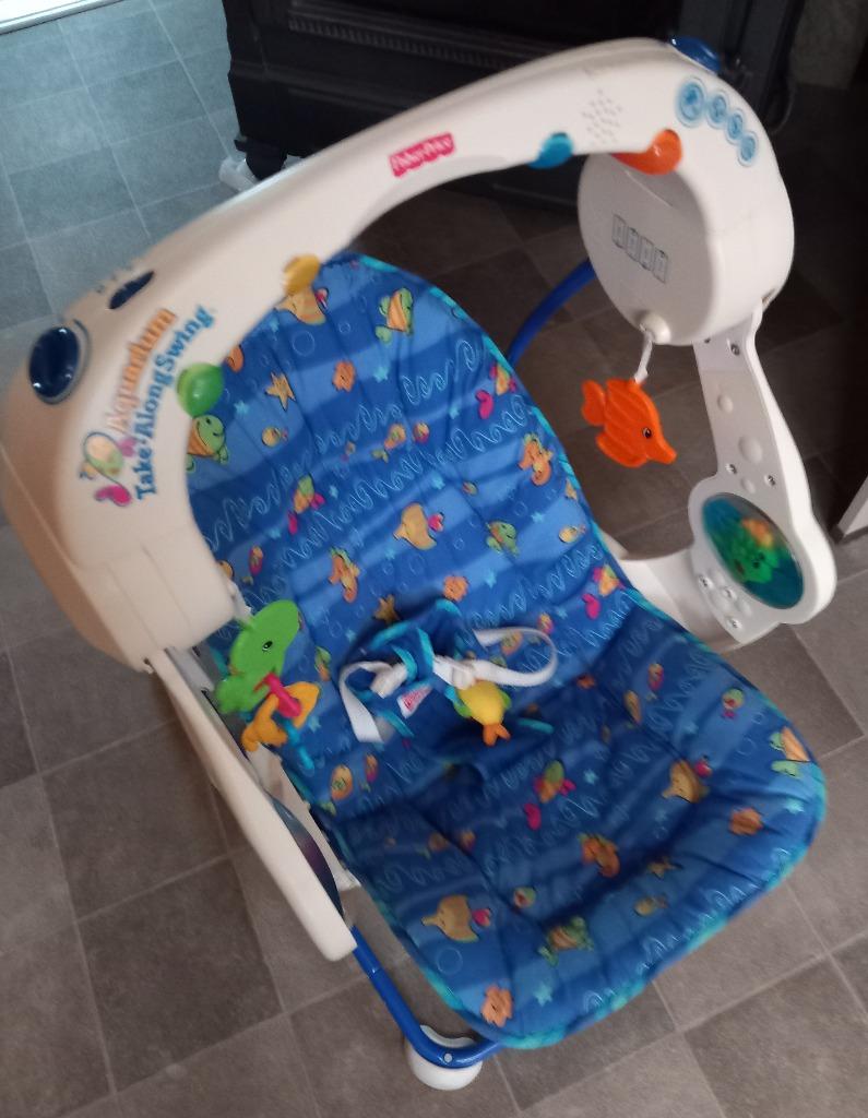 Relax muzikale schommel voor baby, Kinderen en Baby's, Wipstoeltjes, Ophalen of Verzenden, Zo goed als nieuw, Fisher-Price