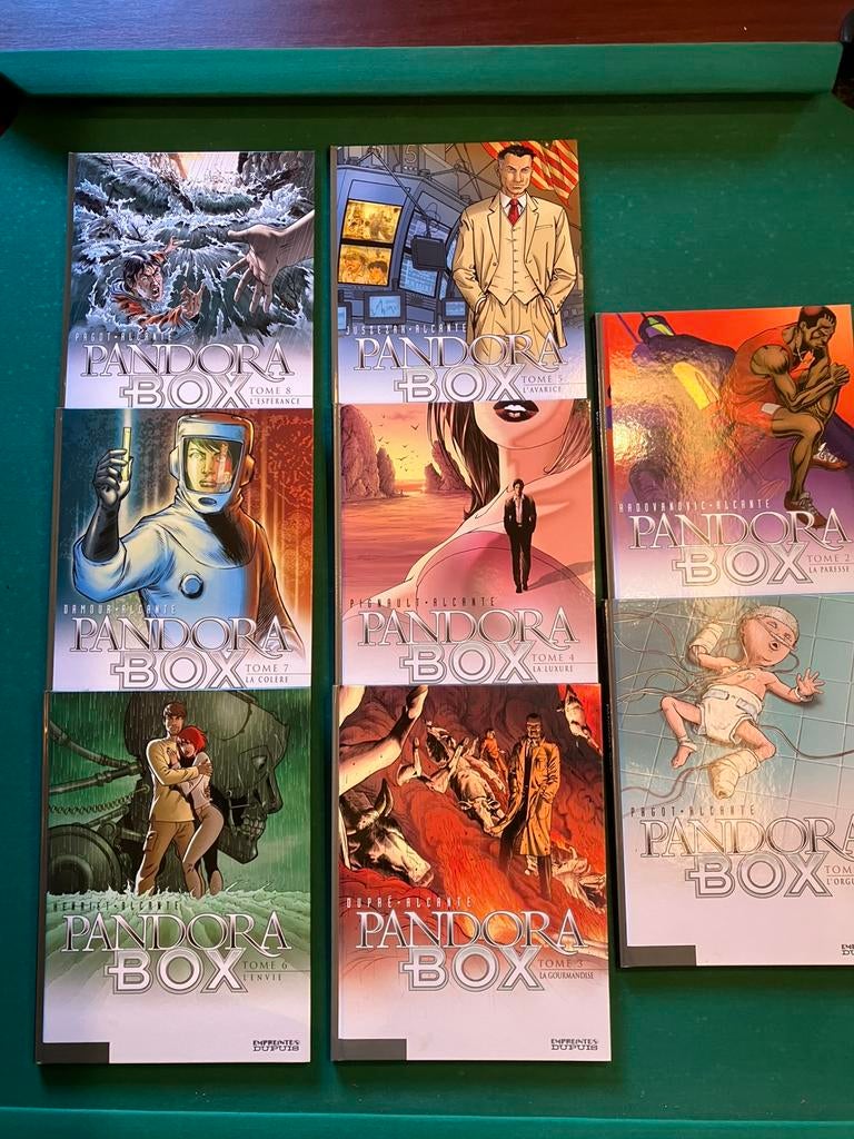 Pandora Box Pagot/Alcante.Volumes 1 tot 8, Ophalen, Zo goed als nieuw