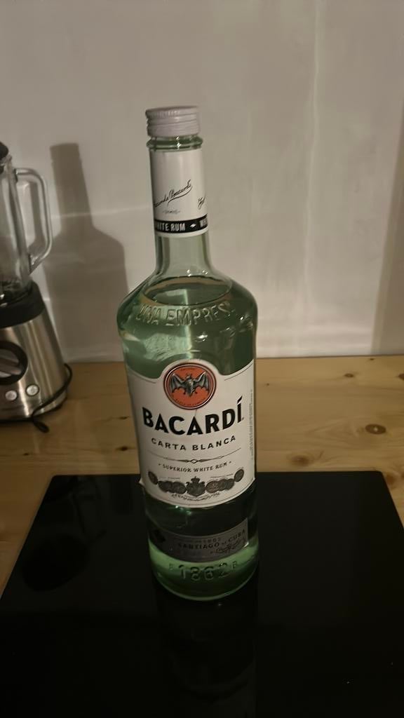 Bacardi Carta Blanca Superior White Rum…3Liter, Ophalen, Nieuw, Overige typen