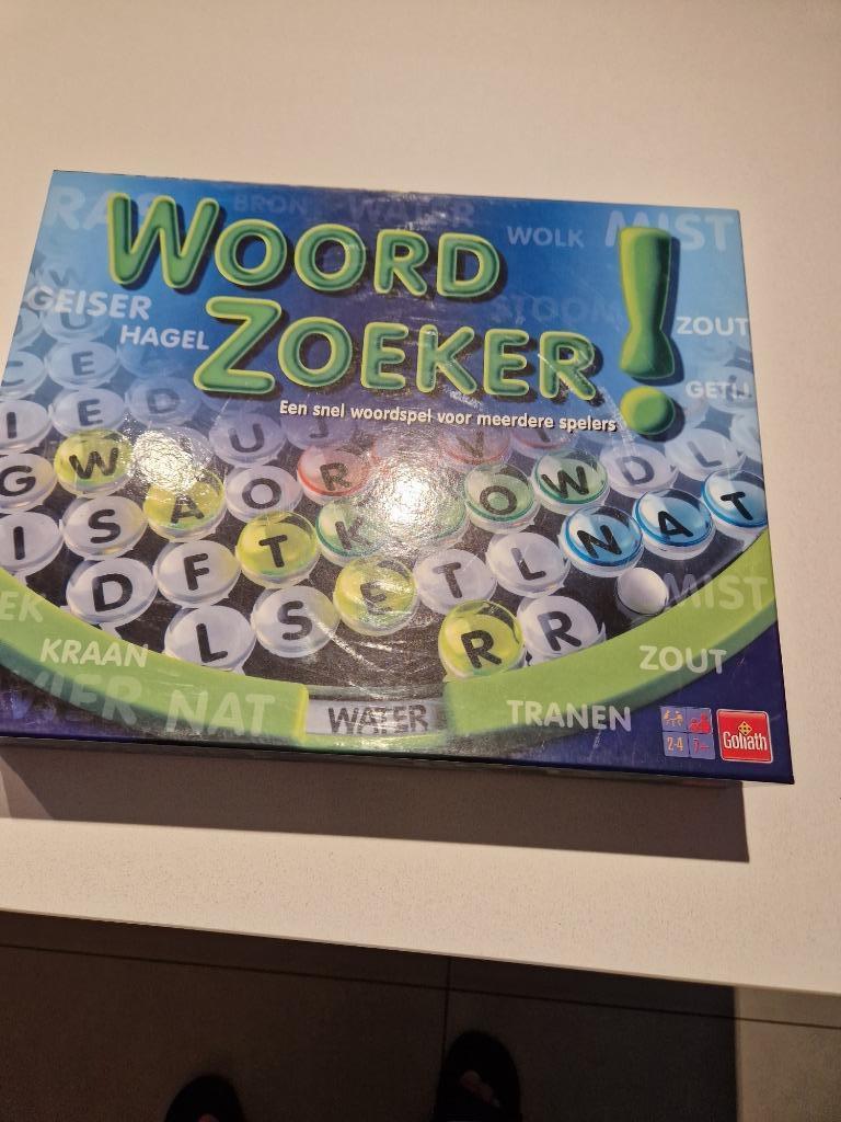Woord Zoeker, Hobby en Vrije tijd, Drie of vier spelers, Ophalen, Zo goed als nieuw, Goliath