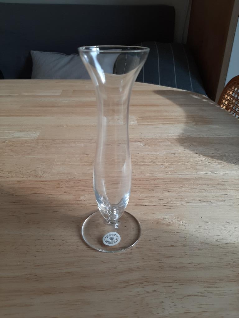 Val Saint Lambert kleine kristallen vaas, Antiek en Kunst, Verzenden