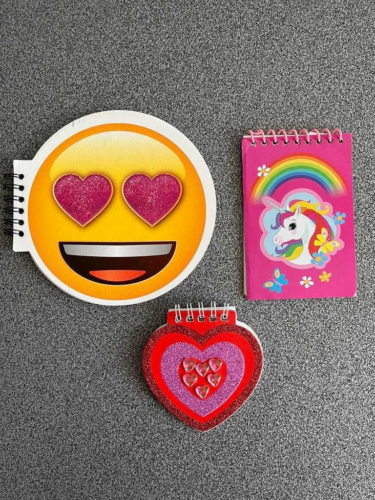3 lege notitieboekjes, Ophalen of Verzenden