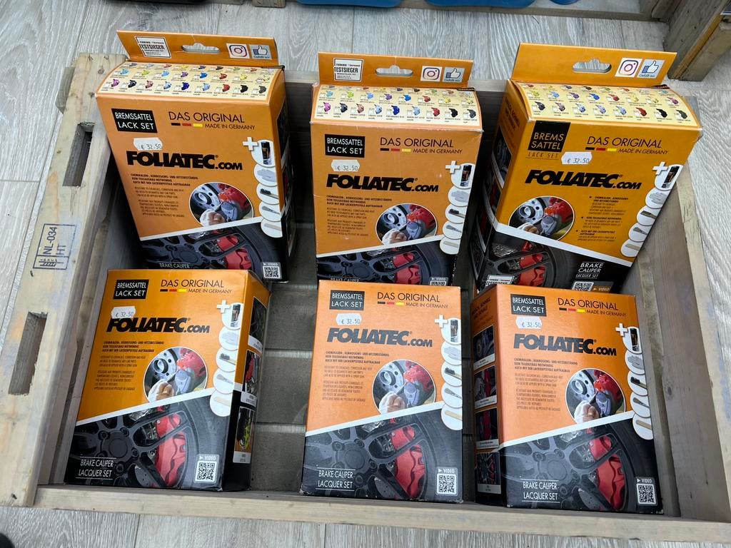 Foliatec Remklauwlak Set • NIEUW • Veel Kleuren •, Autos : Divers, Tuning & Styling, Enlèvement
