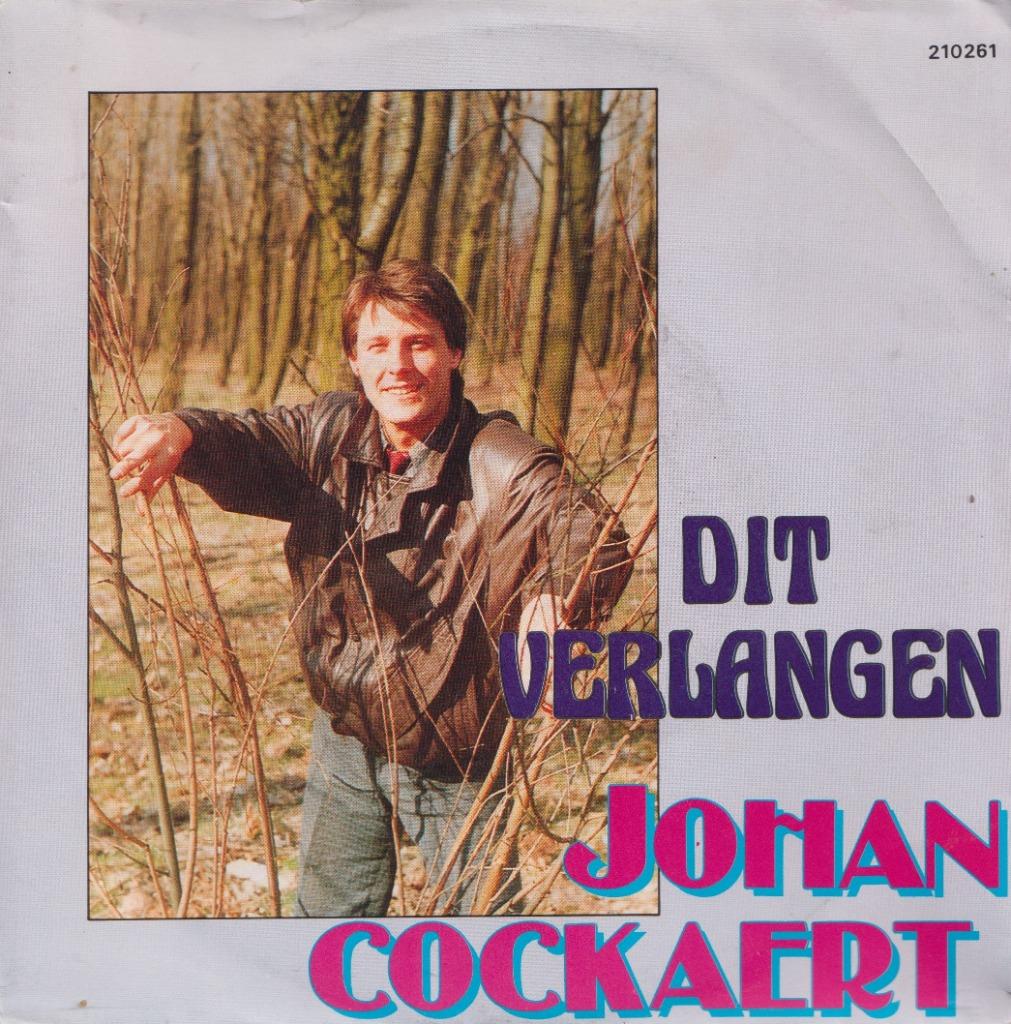 Johan Cockaert – Dit verlangen - Single, En néerlandais, Enlèvement ou Envoi, Single, Utilisé