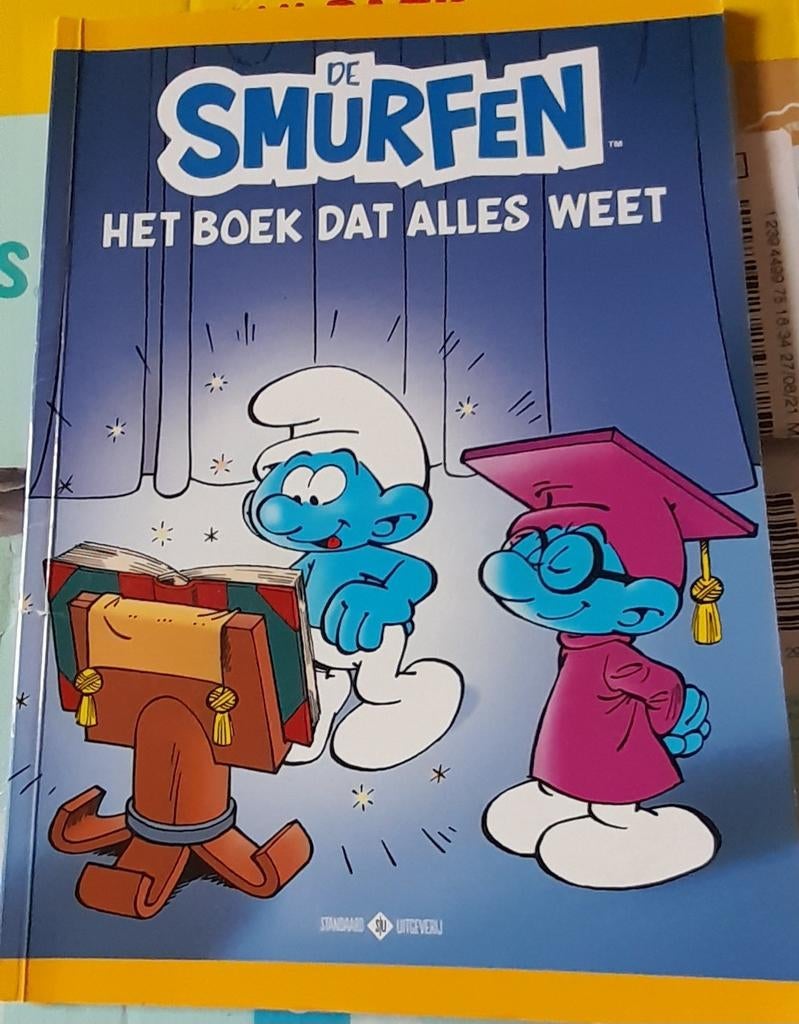 Smurfen strip "Het boek dat alles weet", Enlèvement ou Envoi, Comme neuf