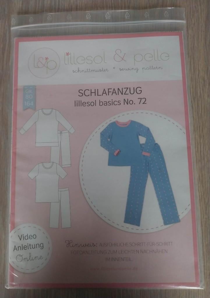 Naaipatroon Pyjama, Hobby en Vrije tijd, Kledingpatronen, Overige merken, Overige typen, Kind, Nieuw