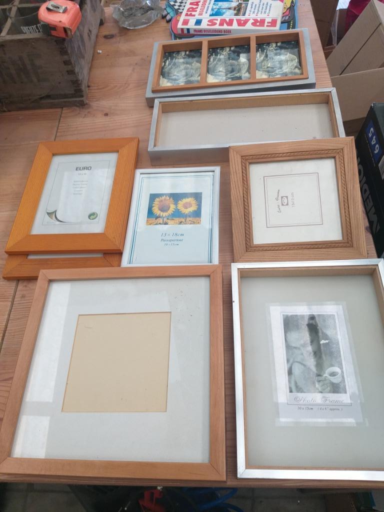 9 verschillende fotokaders, Ophalen, Gebruikt