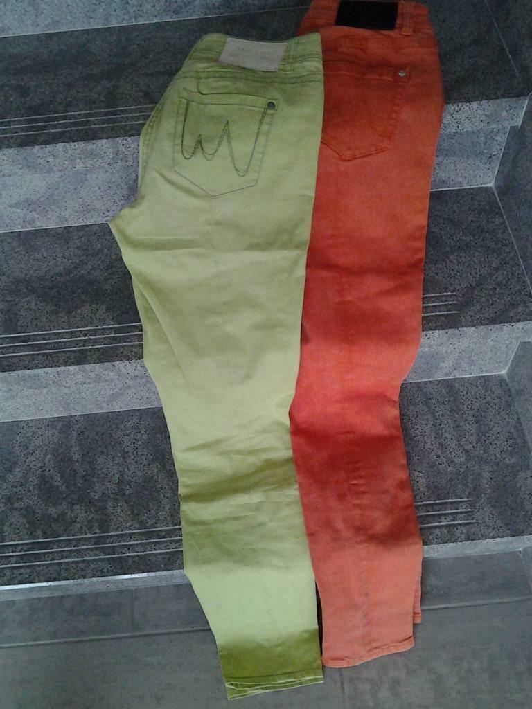 2 zomerbroeken marc cain, Enlèvement ou Envoi, Autres couleurs, Longs, Taille 34 (XS) ou plus petite