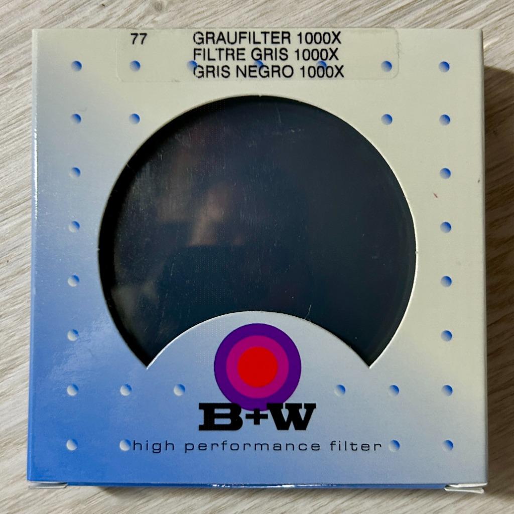 Filtre à densité neutre B+W 1000X 77MM - état neuf, TV, Hi-fi & Vidéo, Photo | Filtres, Enlèvement ou Envoi, B&W, Comme neuf, 70 à 80 mm