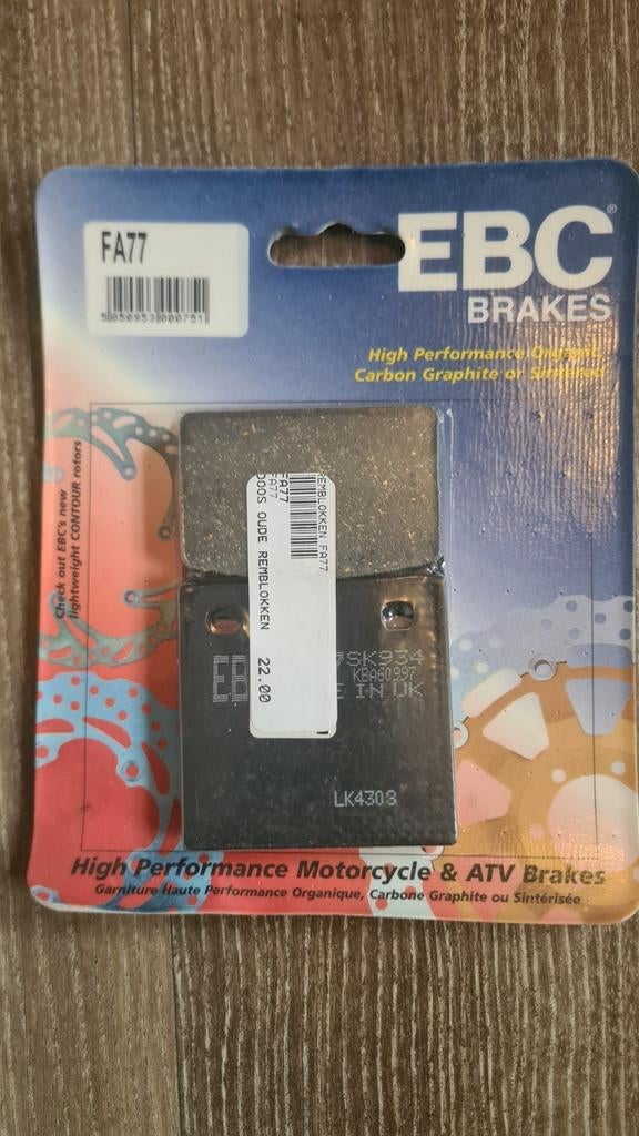 plaquettes de frein BMW R100 GS. R100 RT. 80 RT. 80 GS. 65 R, Particulier, Neuf