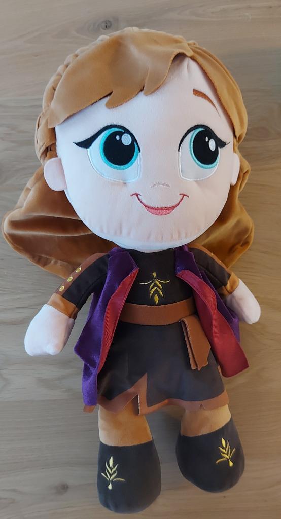 Disney Frozen Anna grote knuffel pop, Ophalen of Verzenden, Gebruikt