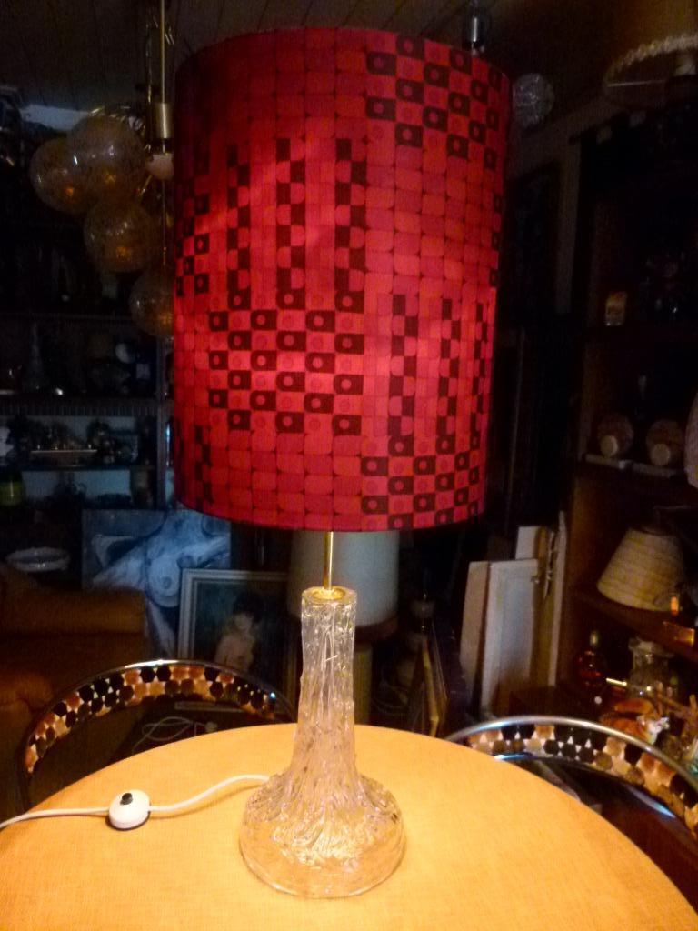 vintage exclusieve space age tafel- sideboardlamp 60er, Enlèvement, Maison et Meubles
