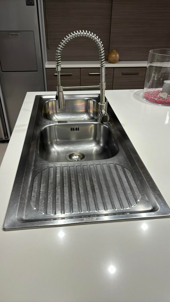 Évier de cuisine inox, 25 à 50 cm, Enlèvement ou Envoi, Autres couleurs, Moins de 100 cm
