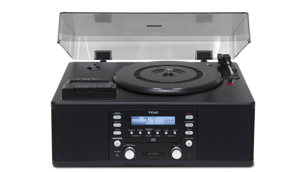 Platenspeler + tape + cd-speler/schrijver + radio + aux, Zo goed als nieuw, USB-aansluiting, Platenspeler, Ophalen