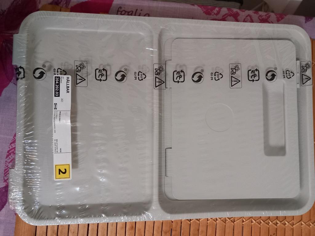 IKEA Hallbar( couvercle Poubelle ) 6 gallons, Neuf, Moins de 50 cm, 20 à 30 litres, Enlèvement
